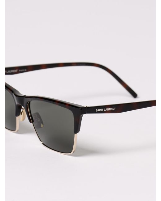 Saint Laurent White Sunglasses