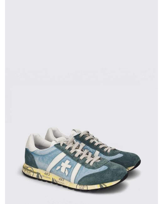 Premiata Blue Lucy Sneakers for men