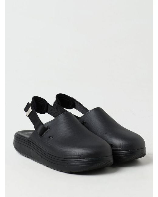 Suicoke Black Flat Sandals