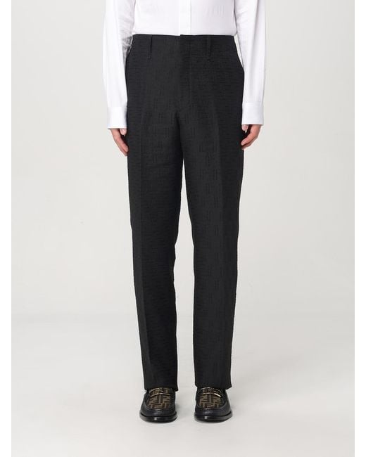 Fendi Black Pants for men