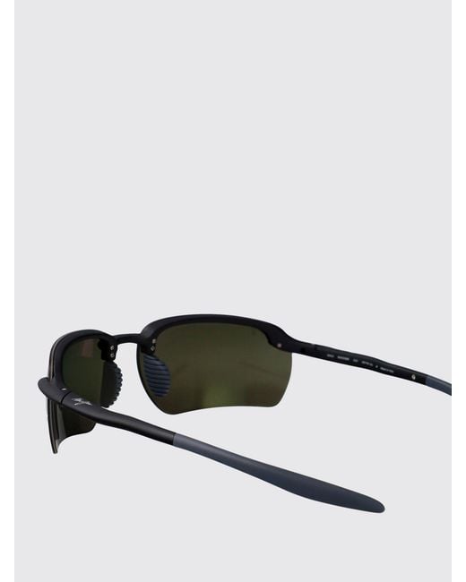 Maui Jim Black Ho'Okipa Ultra Acetate Sunglasses for men