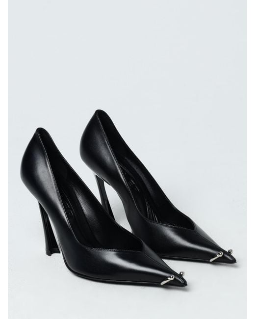 Mugler Black High Heel Shoes