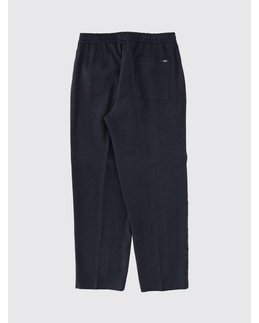 Herno Blue Pants for men