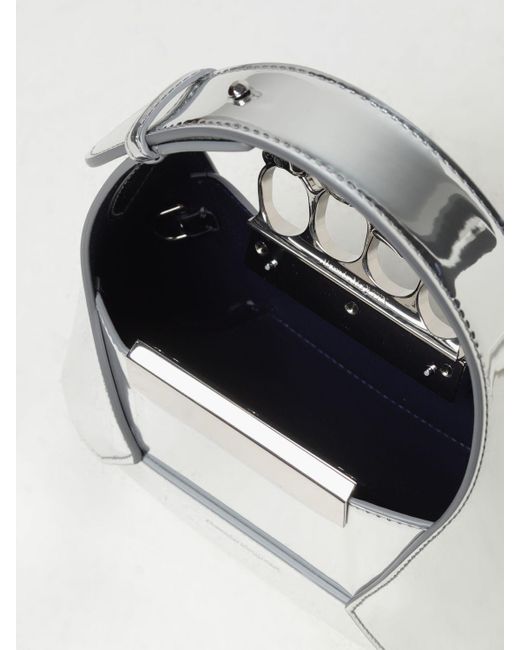Alexander McQueen Metallic Handtasche