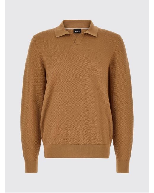 Boss Brown Sweater for men