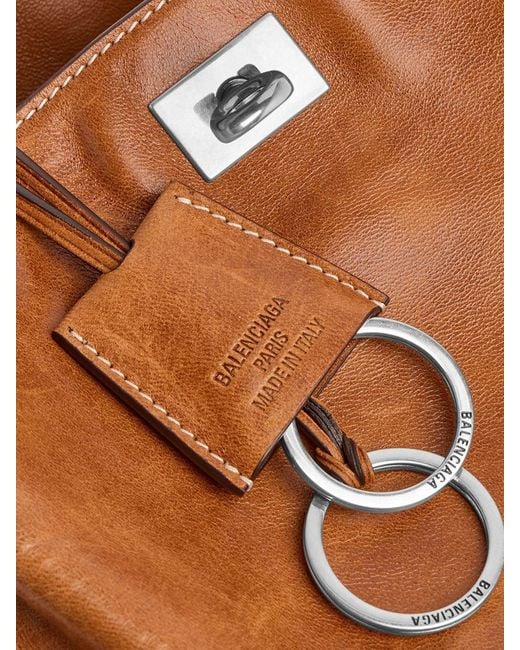 Balenciaga Brown Rodeo Leather Bag