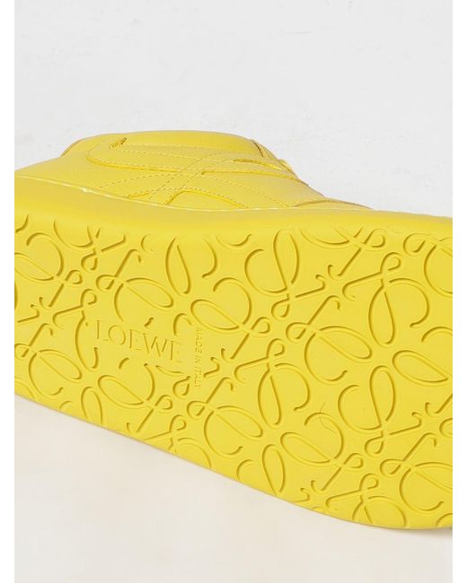Loewe Yellow Sneakers for men