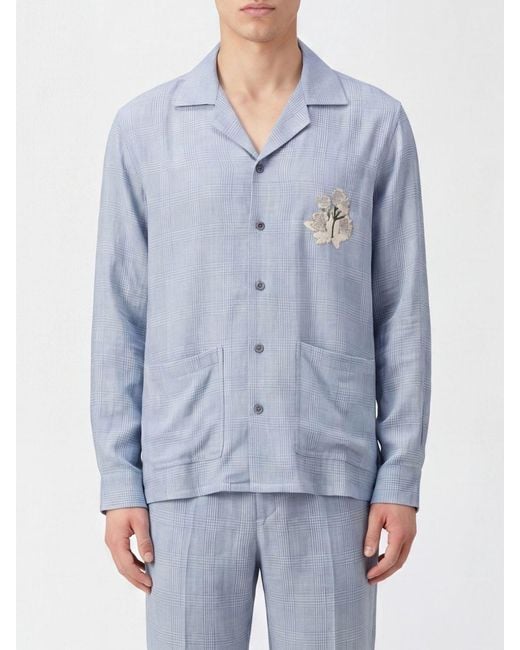 BAZISZT Blue T-Shirt for men