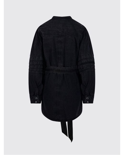 Isabel Marant Black Denim Dress