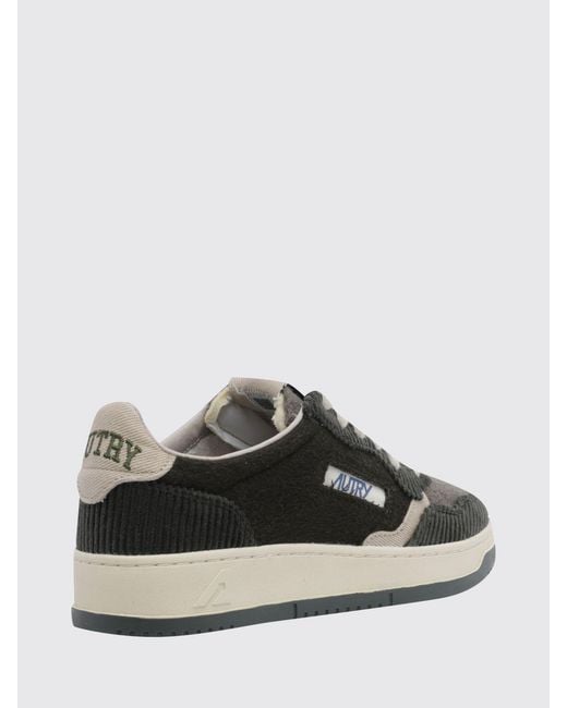 Autry Black Medalist Low Trainers for men