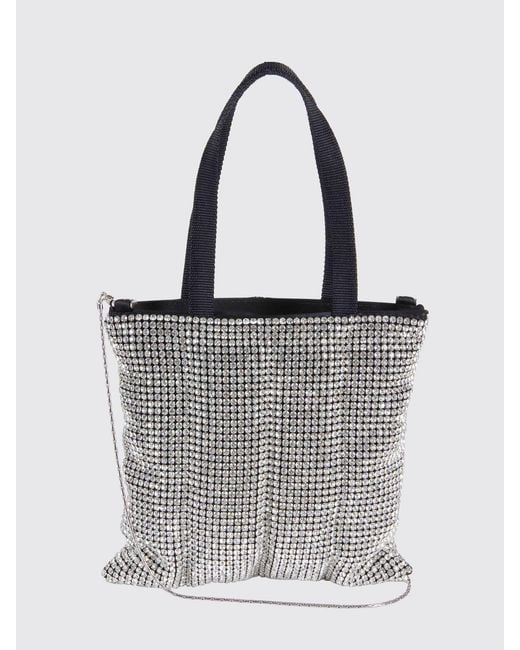 Twentyfourhaitch White Shoulder Bag