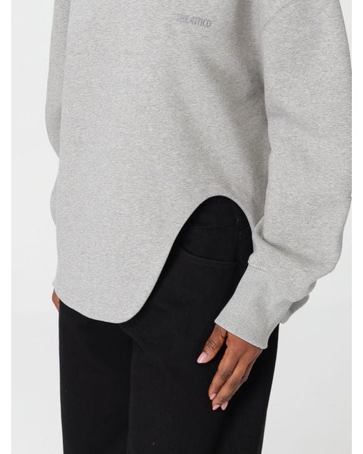 The Attico Gray Sweatshirt