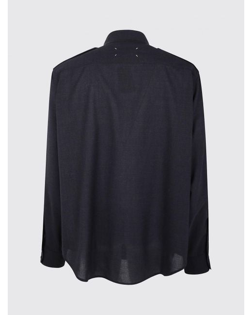 Camisa Hombre Maison Margiela de hombre de color Blue