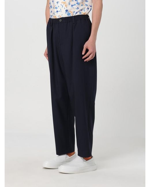 Marni Blue Pants for men