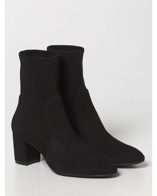 Stivaletto Yuliana di Stuart Weitzman in Black