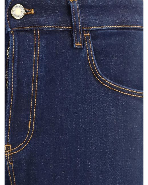 PT Torino Blue Skinny Fit Stretch Jeans for men