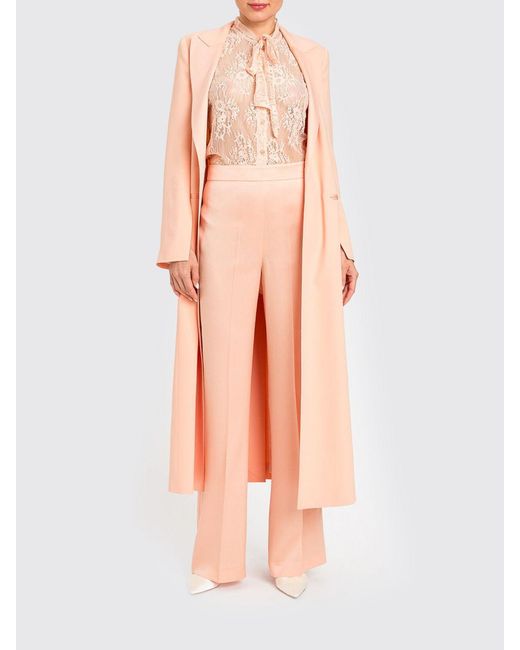Twinset Orange Single Breasted Blazer