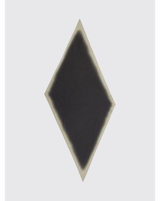 Lardini Black Silk Foulard for men