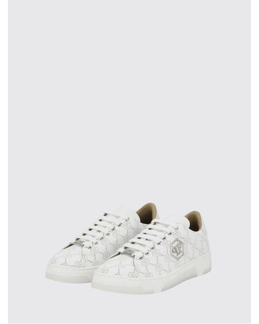Philipp Plein White Trainers for men