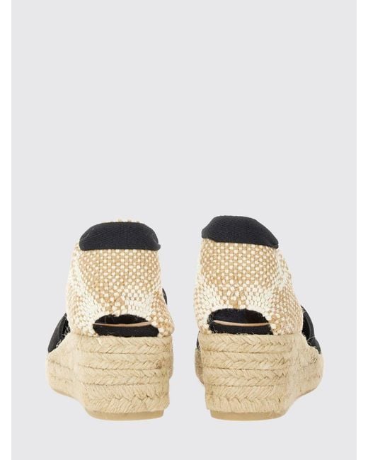Castaner Black Espadrille