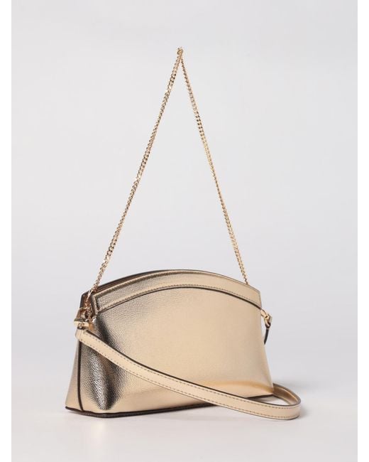 Michael Kors Natural Small Athena Convertible Clutch