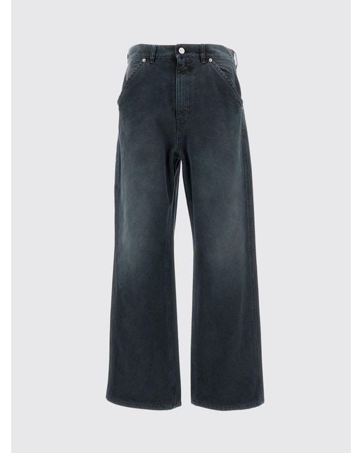 Marni Blue Wide-Leg Cotton Denim Jeans for men