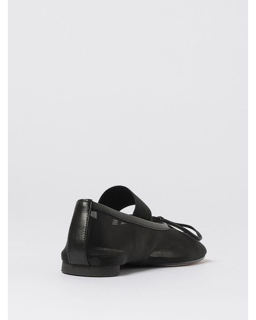 MM6 by Maison Martin Margiela Black Ballet Flats
