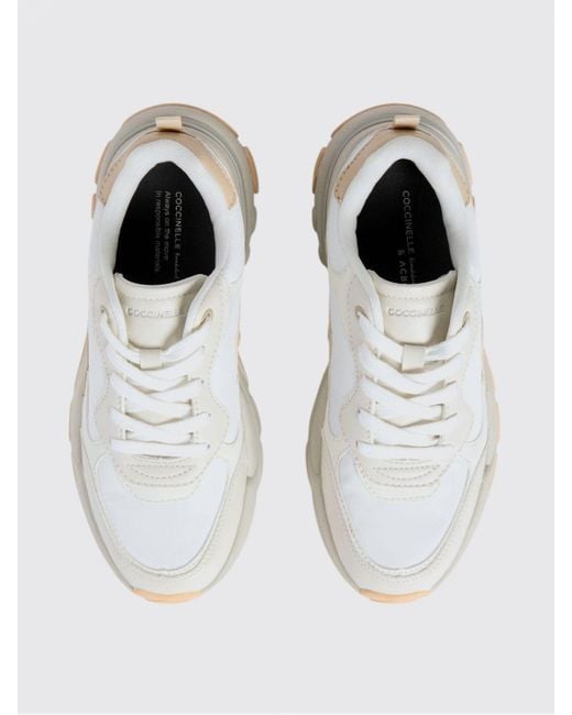 Coccinelle White Shoes