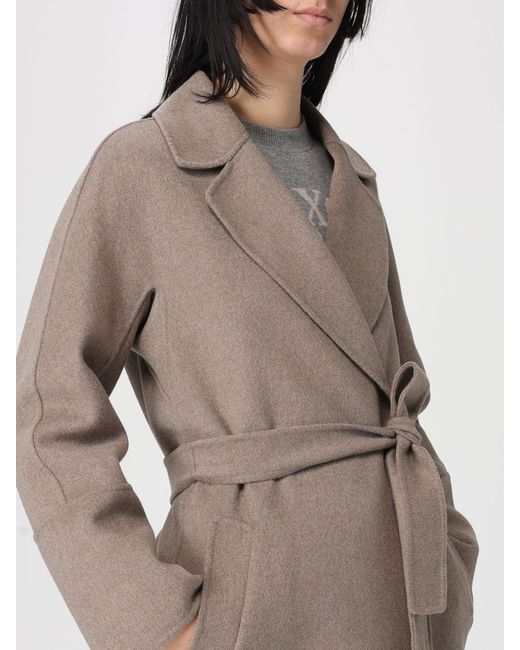 Max Mara Natural Wool Coat