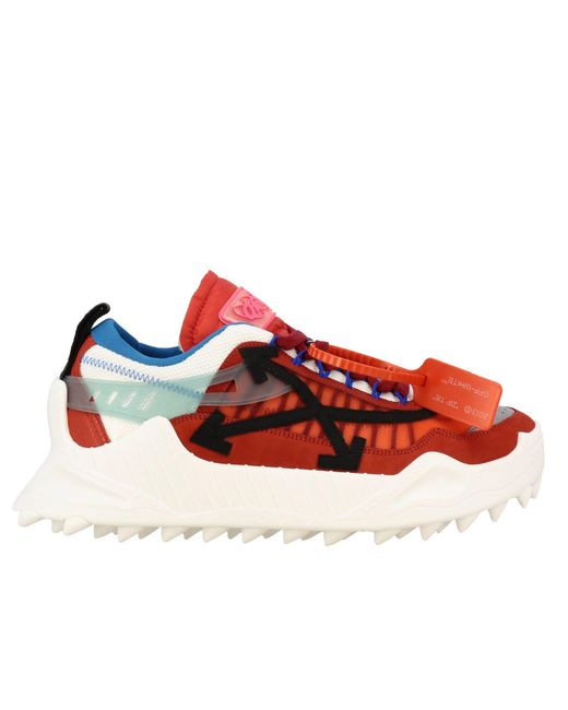 Off-White c/o Virgil Abloh Red Odsy-1000 Sneakers for men