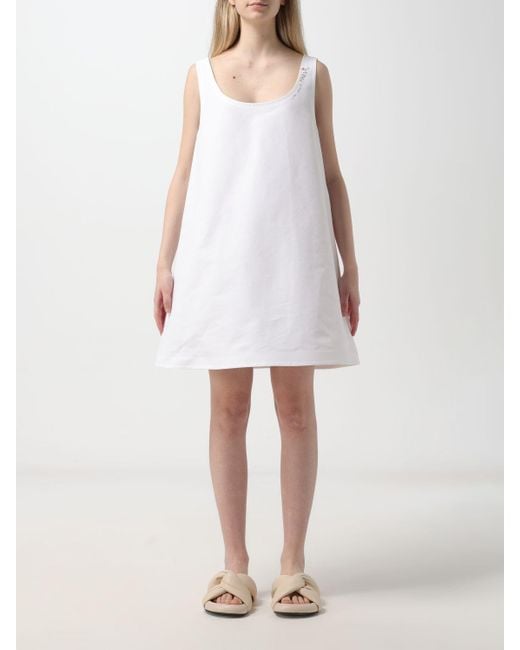 Marni White Kleid