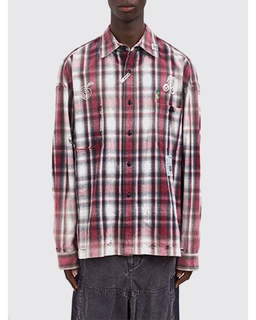 Maison Mihara Yasuhiro Hemd Herren in Red für Herren