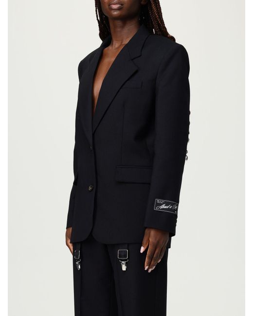 Erika Cavallini Semi Couture Blue Jacket