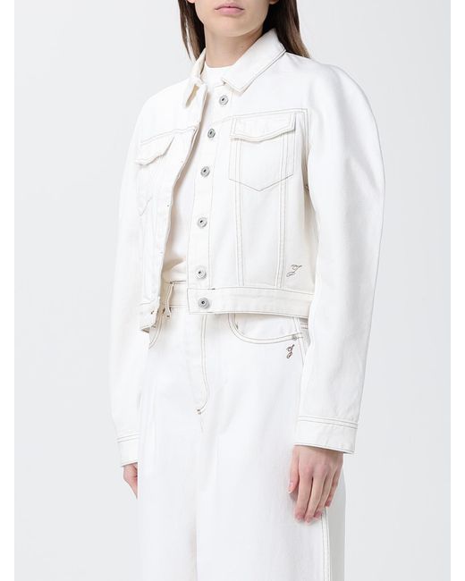 Jacquemus White Denim Jacket