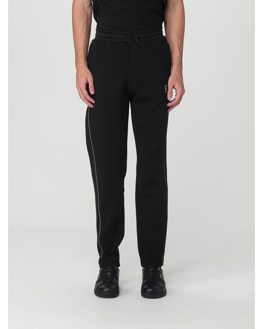 EA7 Black Pants for men
