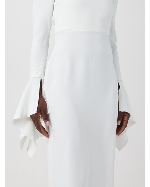 Solace London White Dress