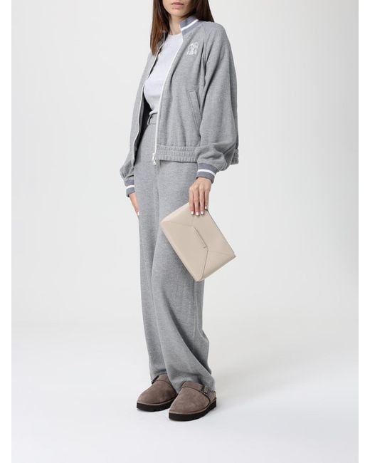 Brunello Cucinelli Natural Shoulder Bag