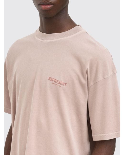 Represent Pink T-Shirt for men
