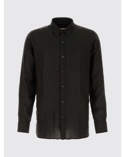 Tom Ford Black Classic Lyocell Shirt for men
