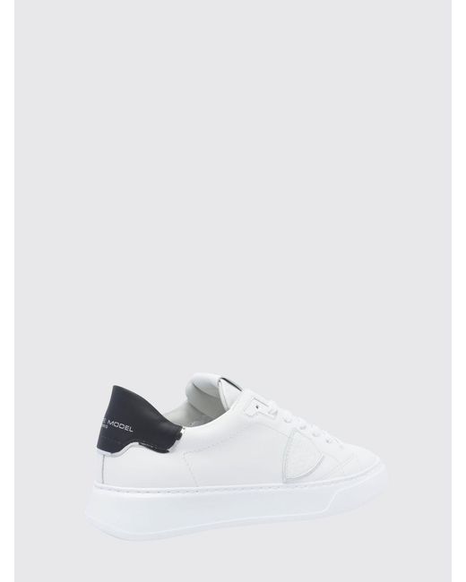 Philippe Model White Sneakers for men