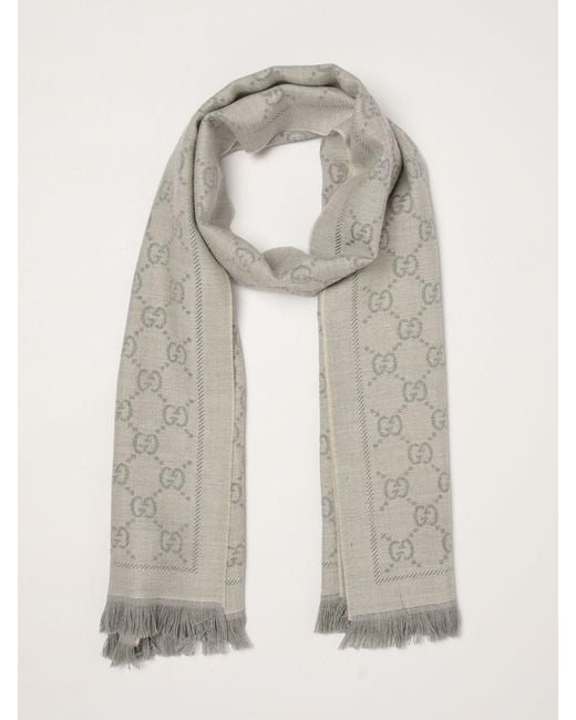 Gucci Gray Scarf