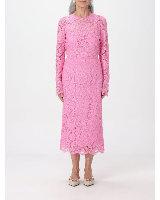 Dolce & Gabbana Pink Kleid