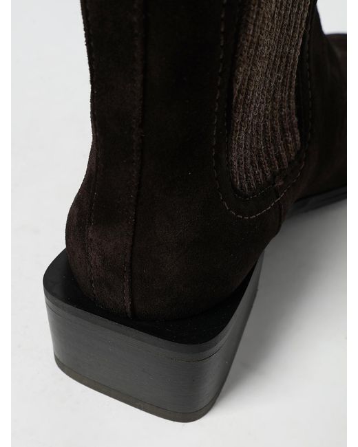 Paul Smith Black Flat Ankle Boots