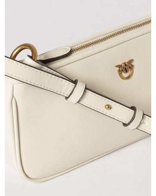 Borsa Mini Half Moon di Pinko in Natural