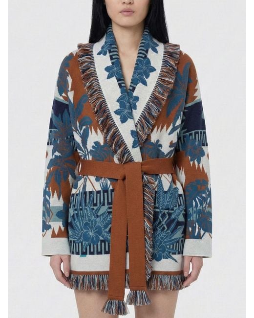 Alanui Blue Cardigan