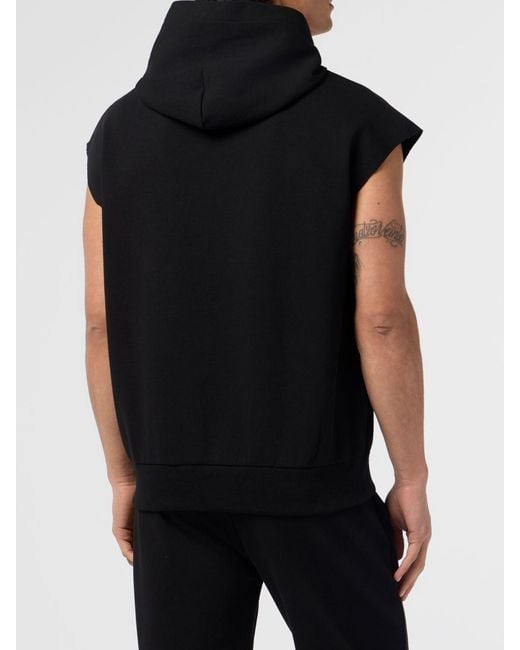 Philipp Plein Black Suit Vest for men