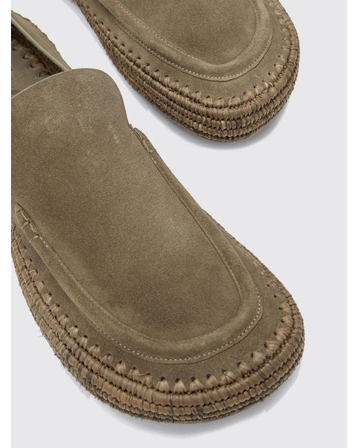 Loewe Gray Loafers for men
