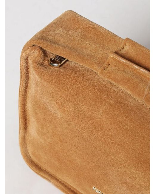 Patrizia Pepe Brown Suede Bag