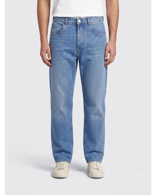 AMISH Blue James Denim Jeans for men