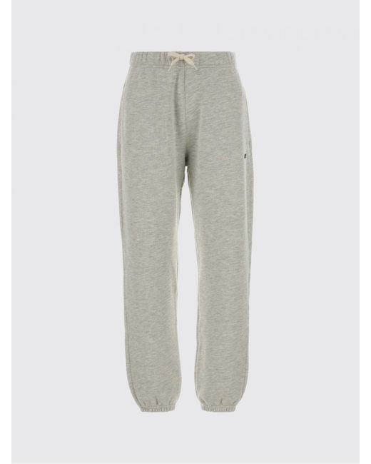 Autry Gray Cotton Blend Jogging Trousers